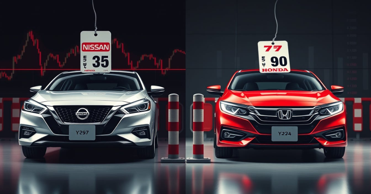 ホンダと日産、米国関税による経済的影響に備える